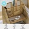 Martha Stewart Ryder Gold Mesh Metal Large Desktop Organizer with Magazine File Holder, Pen Holder, and Storage HH-OHD03-GLD-MS - alternate 7